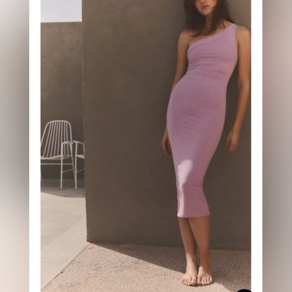 Zara Asymmetric Midi Dress - Picture 4 of 8